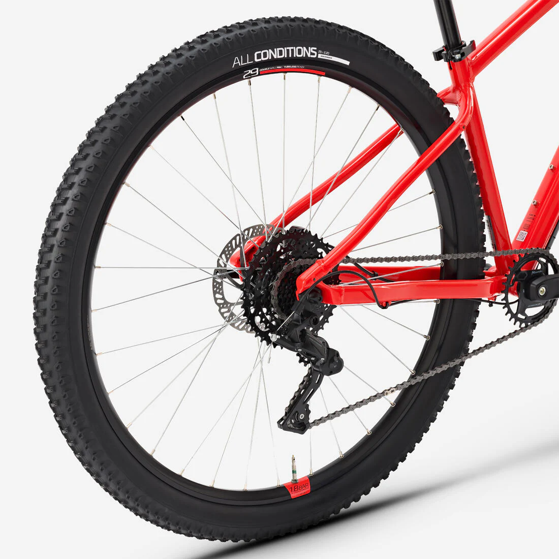 Bicicleta MTB Travesía Expl 500 Negro 29" - Image 17