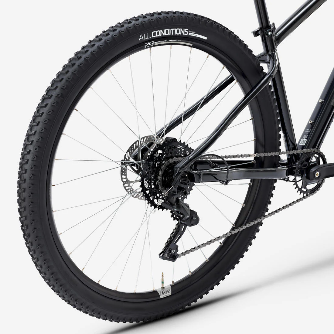 Bicicleta MTB Travesía Expl 500 Negro 29" - Image 20