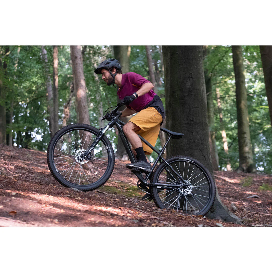 Bicicleta MTB Travesía Expl 500 Negro 29" - Image 35