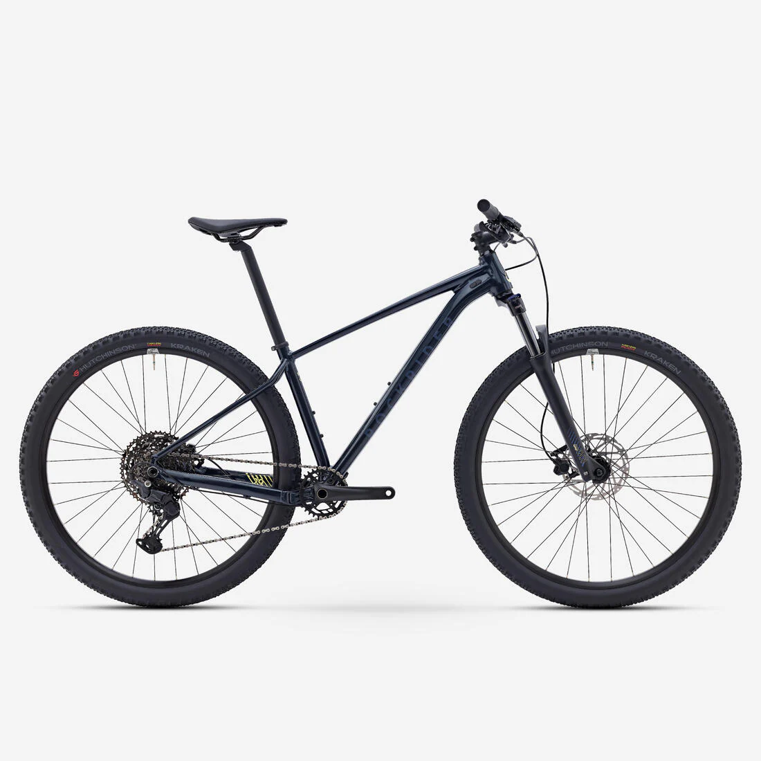 Bicicleta MTB XC semirrígida con cuadro de aluminio de 29" azul Race 100