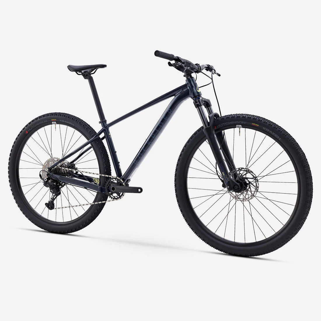 Bicicleta MTB XC semirrígida con cuadro de aluminio de 29" azul Race 100 - Image 2