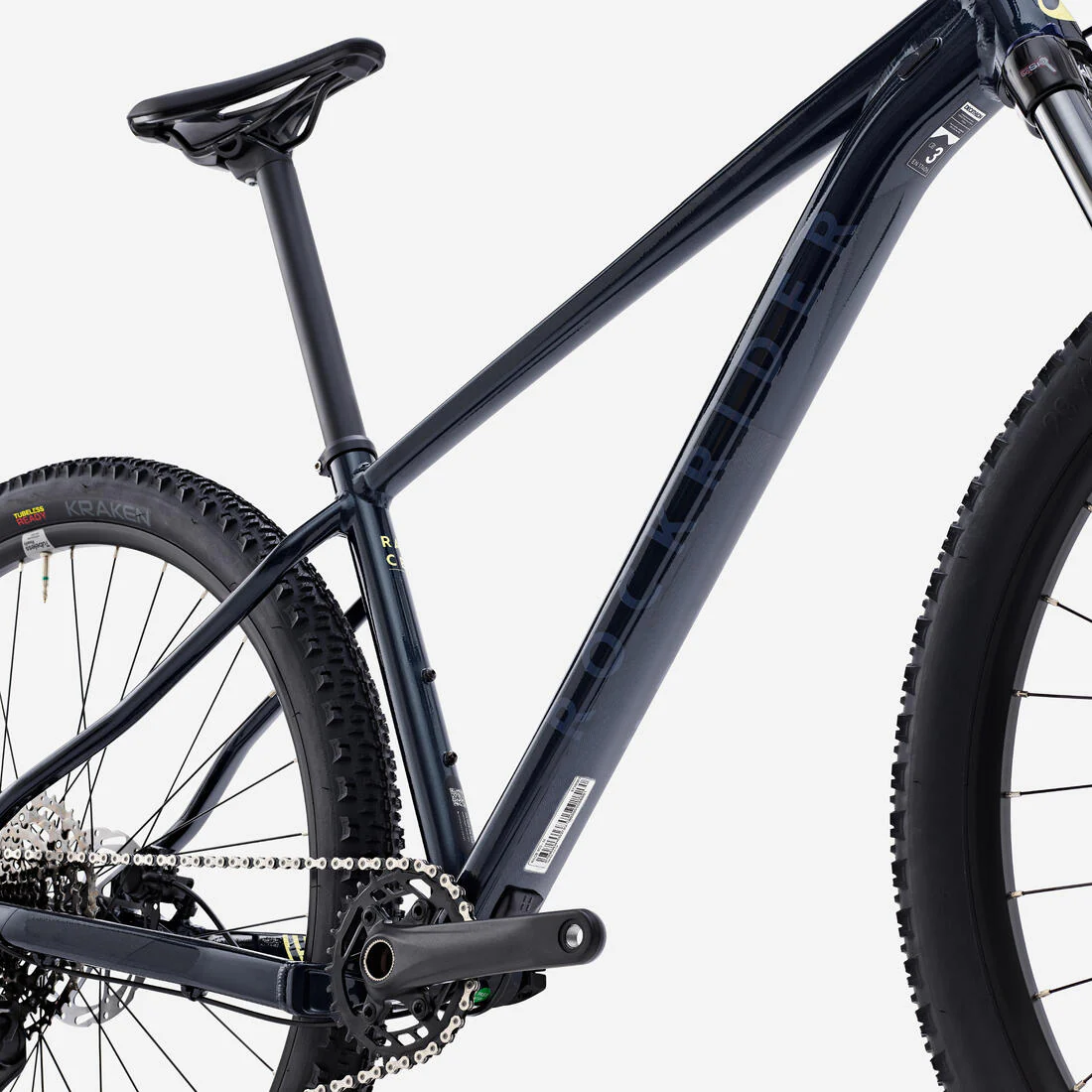 Bicicleta MTB XC semirrígida con cuadro de aluminio de 29" azul Race 100 - Image 4