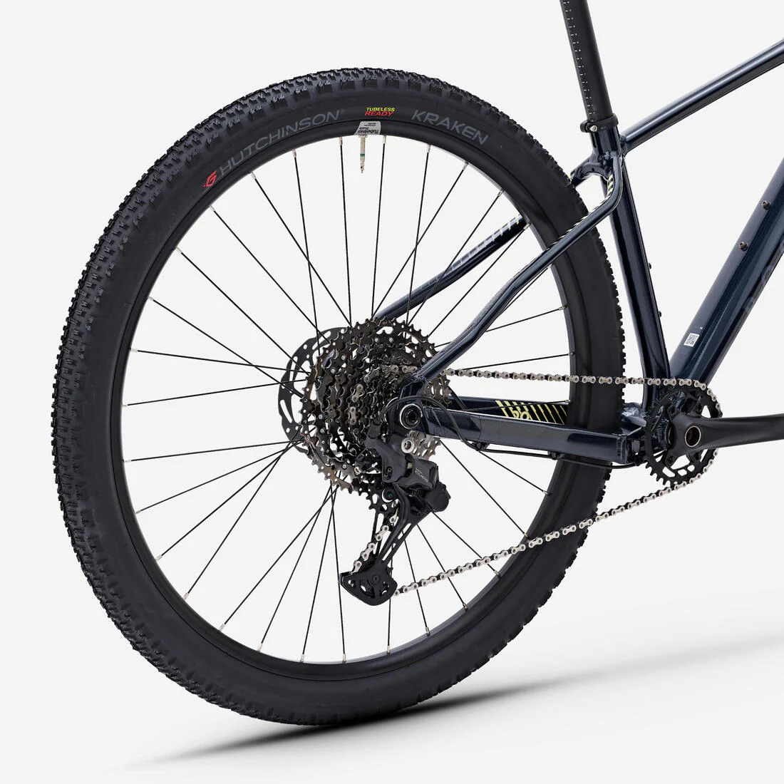 Bicicleta MTB XC semirrígida con cuadro de aluminio de 29" azul Race 100 - Image 5