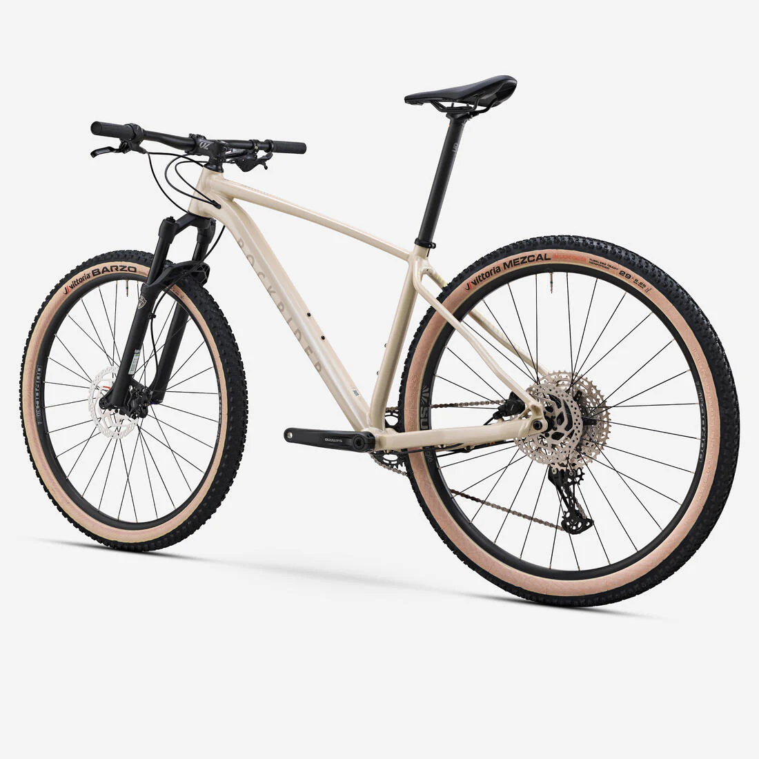 Bicicleta MTB XC semirrígida de 29" con cuadro de aluminio beige Race 540 - Image 3