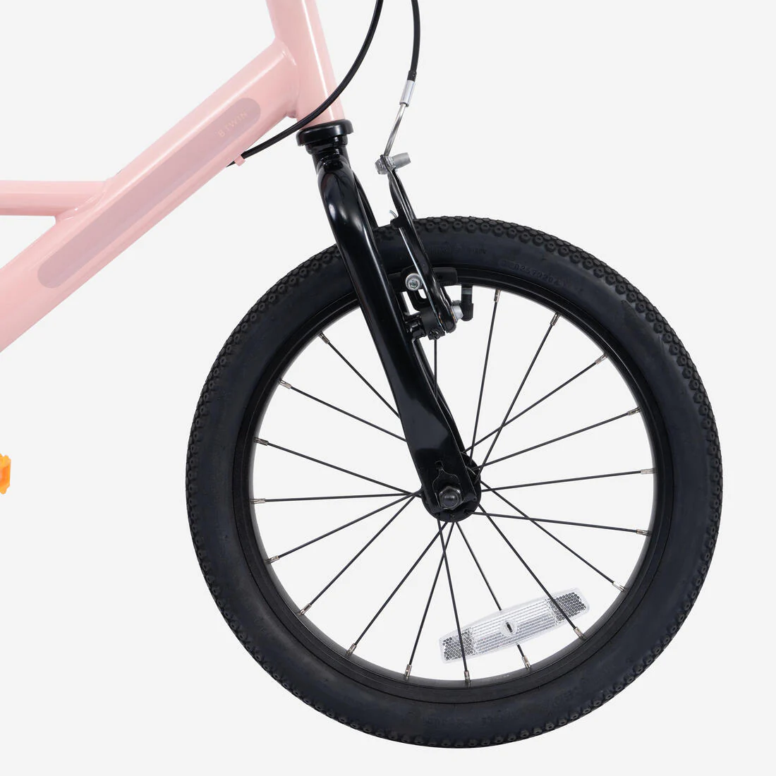 Bicicleta roja de 16" para niños de 4 a 6 años 500 Flame - Image 3