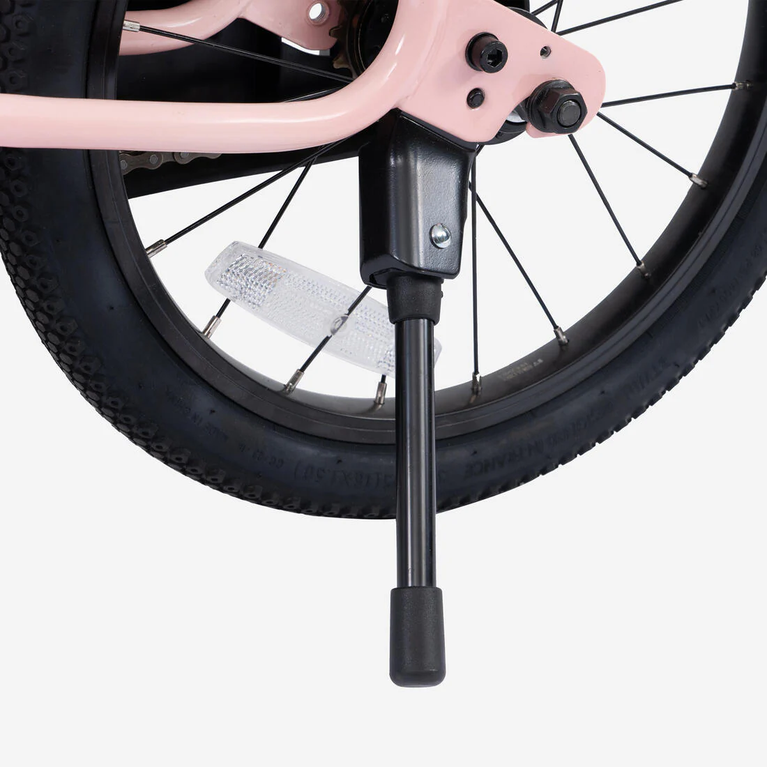 Bicicleta roja de 16" para niños de 4 a 6 años 500 Flame - Image 7