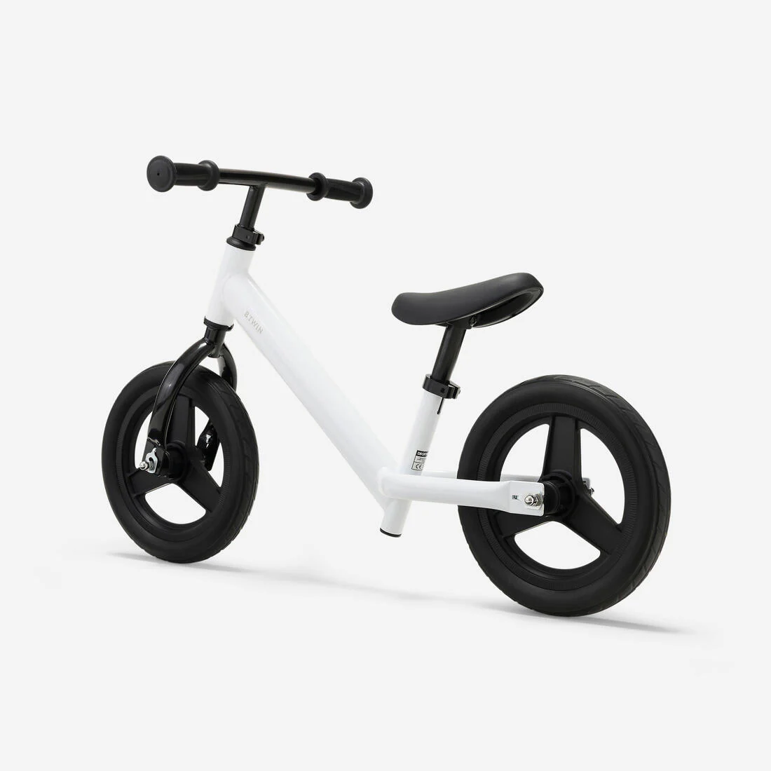Bicicleta sin pedales de 10 pulgadas blanca para niños 100 - Image 4