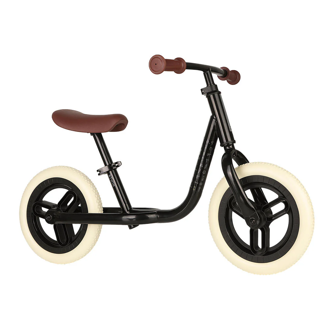 Bicicleta sin pedales de 10 pulgadas negra para niños de 2 a 4 años Runride 500 - Image 2