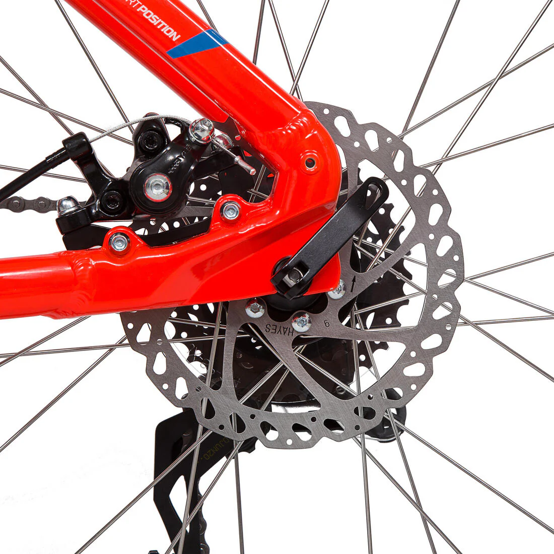 Bicicleta Sport Trail Rockrider ST 520 RR Naranja 27.5 - Image 5