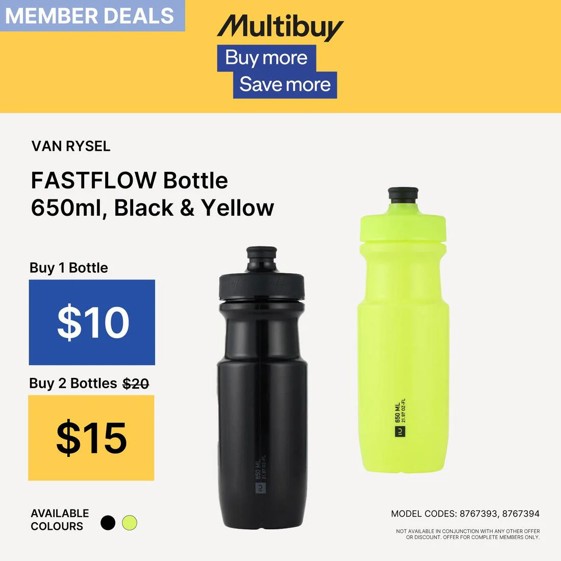 Bidón de ciclismo de 650 ml M CN FastFlow - Image 9