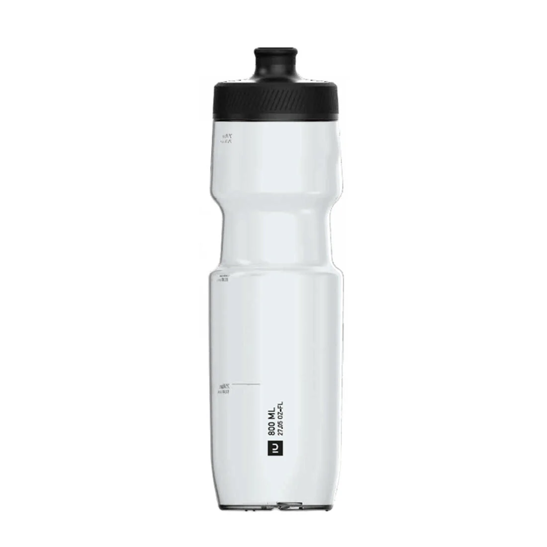 Bidón de ciclismo grande de 800 ml transparente CN FastFlow - Image 2