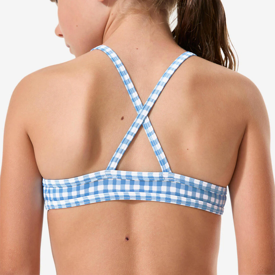 Bikini de surf con tirantes cruzados y estampado de flores para niña Boni 100 - Image 11