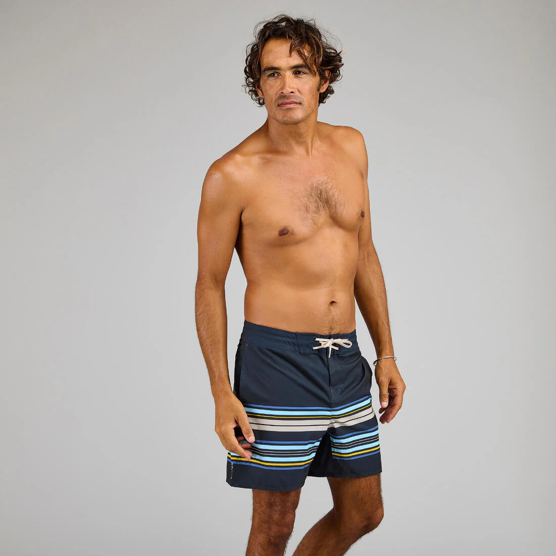Boardshort Surf 500 17" Sta Monica Black - Image 15