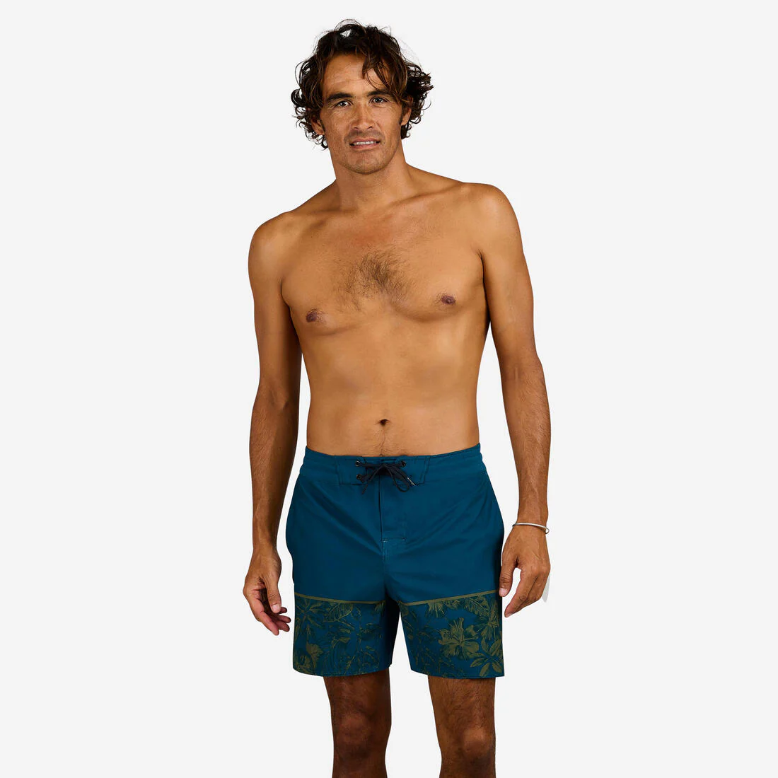Boardshort Surf 500 17" Sta Monica Black - Image 2