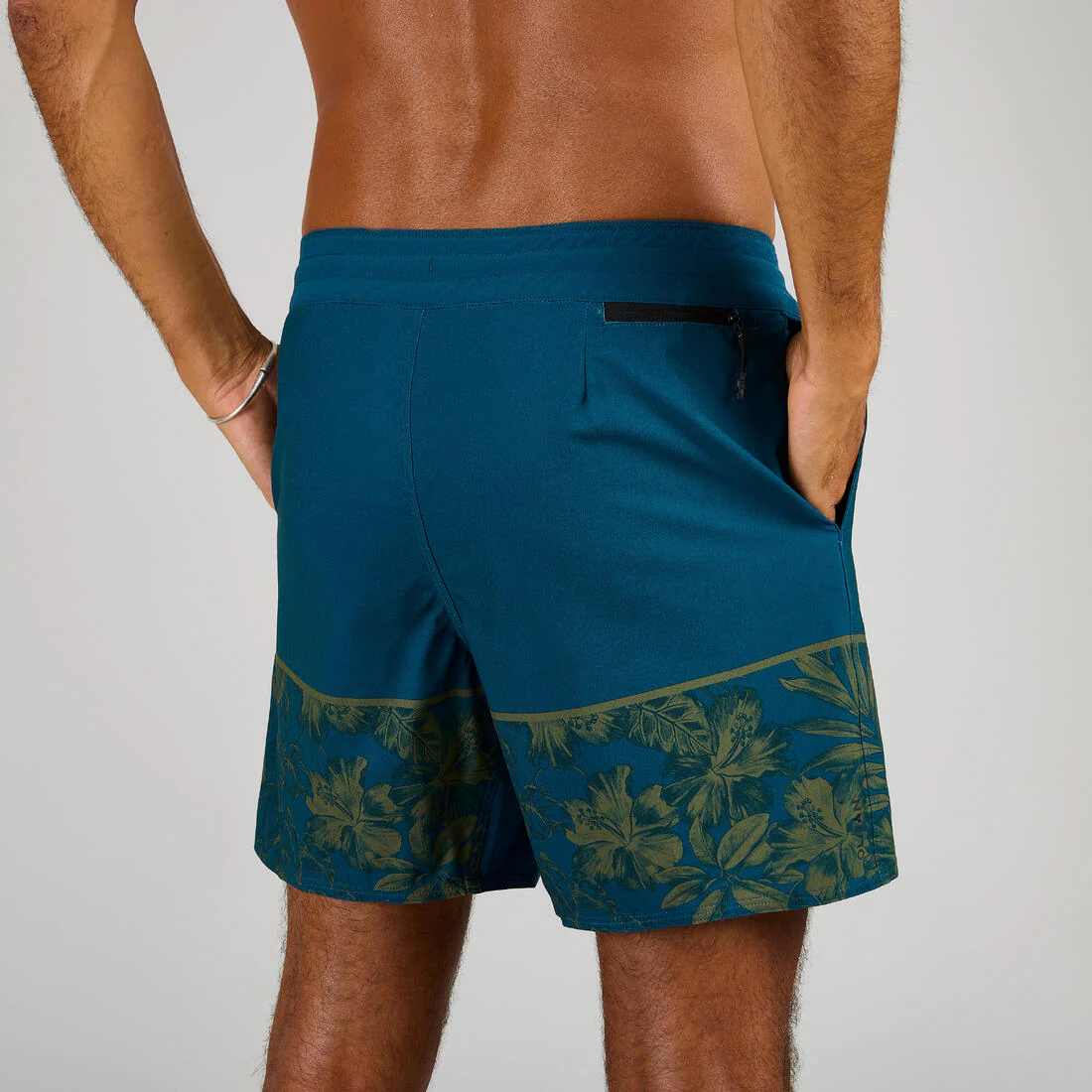 Boardshort Surf 500 17" Sta Monica Black - Image 4