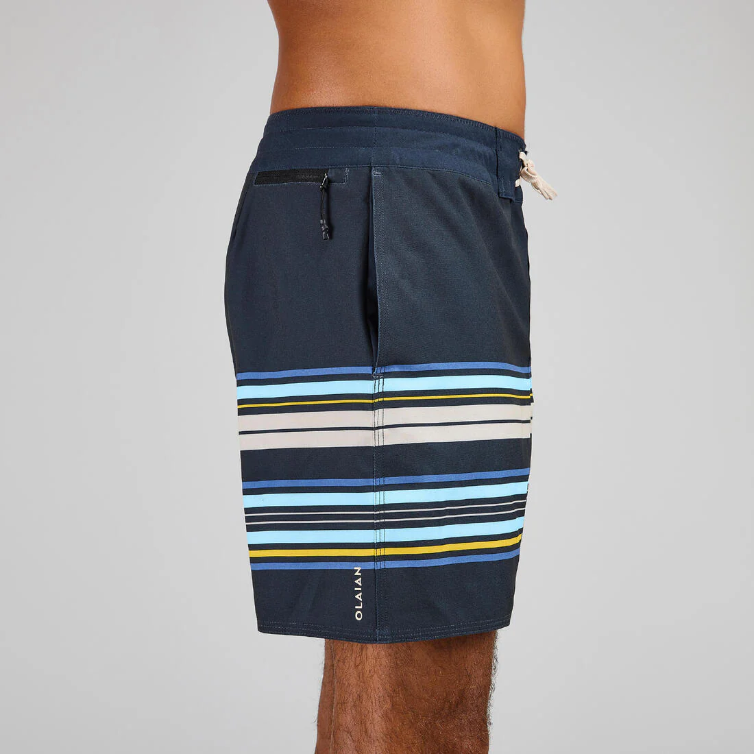 Boardshort Surf 500 17" Sta Monica Black - Image 5