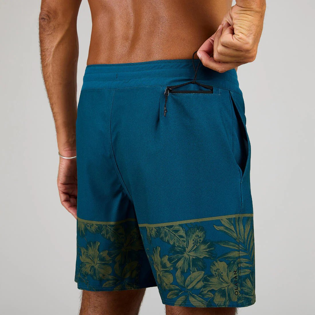 Boardshort Surf 500 17" Sta Monica Black - Image 6