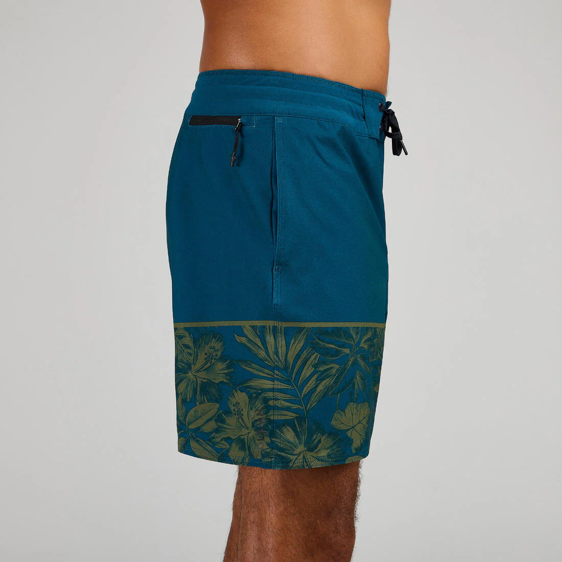 Boardshort Surf 500 17" Sta Monica Black - Image 9