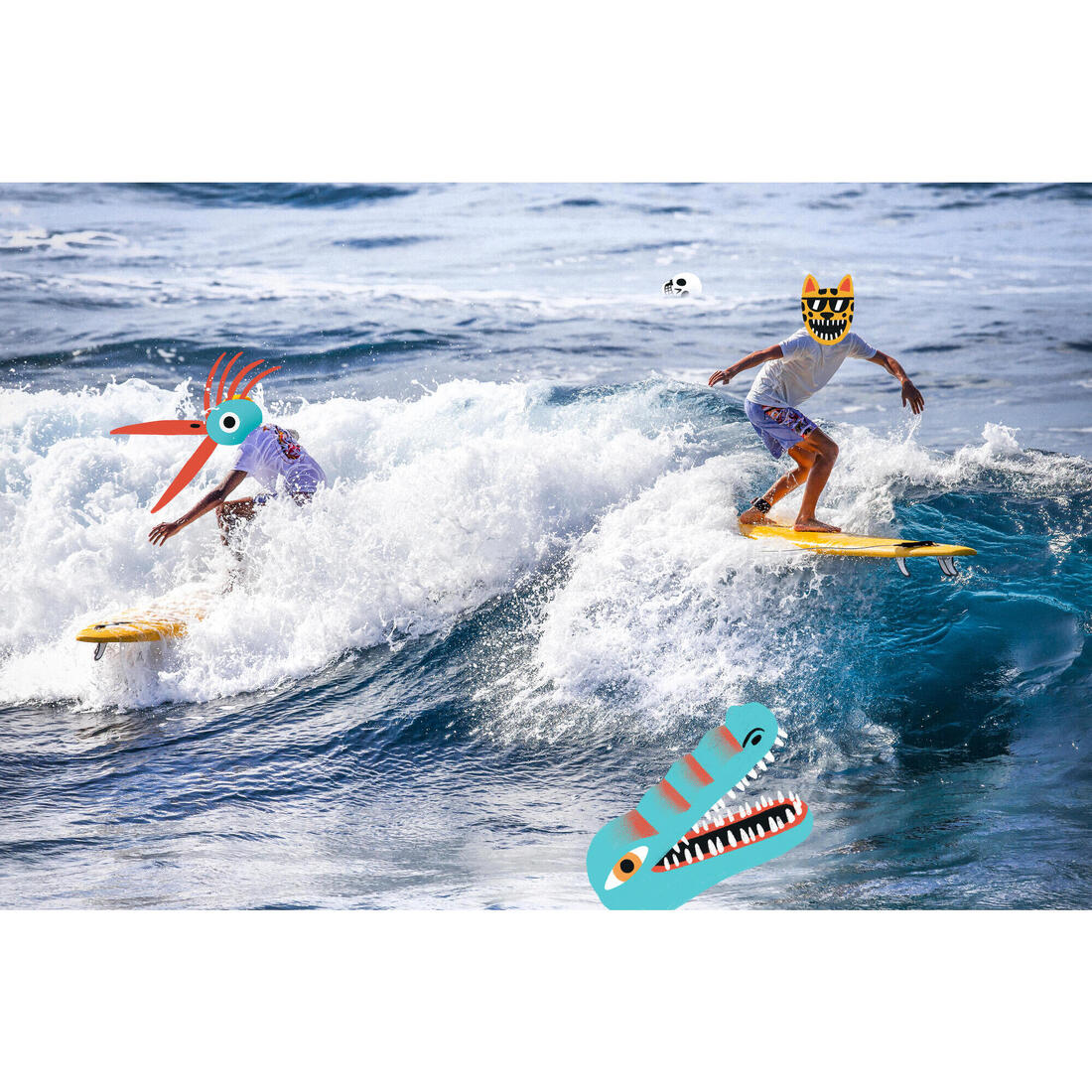Boardshort Surf 500 19" Lusnia - Image 18