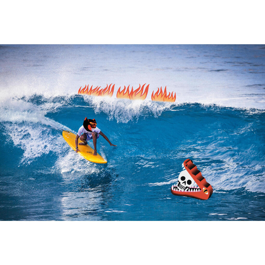 Boardshort Surf 500 19" Lusnia - Image 20