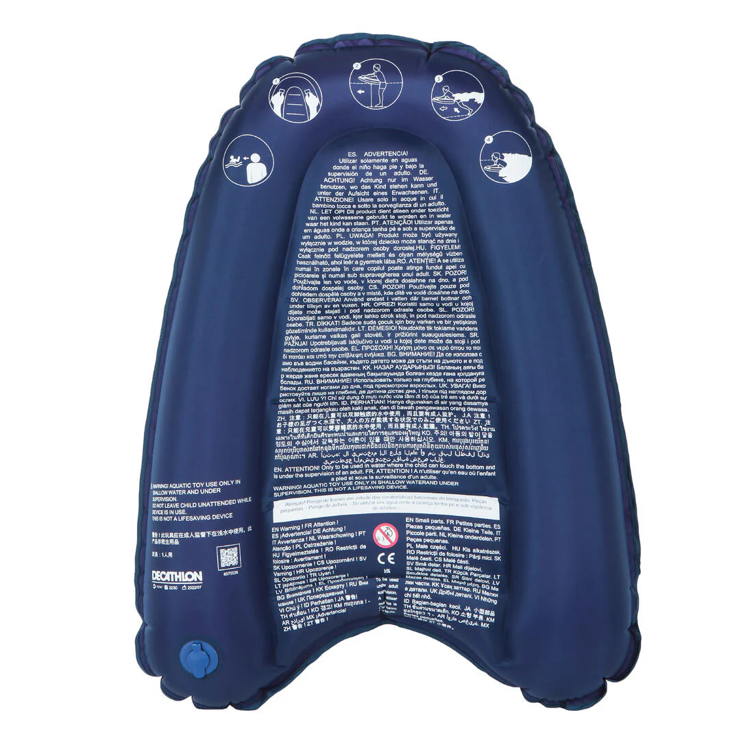 Bodyboard inflable Exploración Niños 4-8 Años (15-25 kg) - Image 11