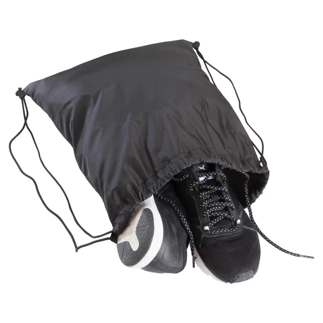 Bolsa Calzado Fitness Negro Plegable - Image 2