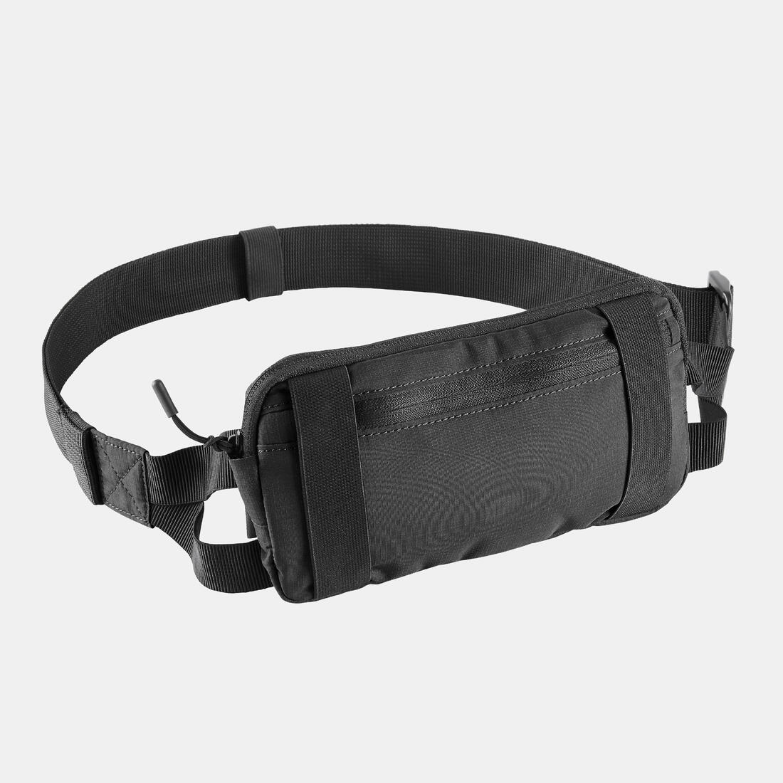 Bolsa cangurera de running de 2 posiciones de 0.5 L negra para hombre y mujer - Image 2