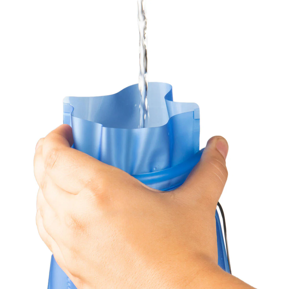 Bolsa de agua de MTB de 3 L translúcida azul - Image 2