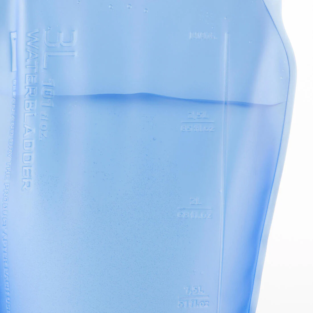 Bolsa de agua de MTB de 3 L translúcida azul - Image 7