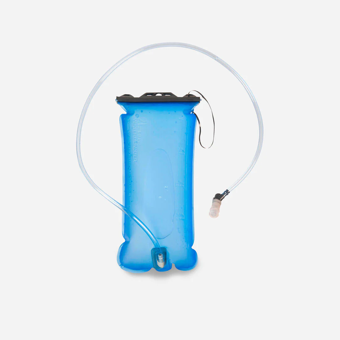 Bolsa de agua para MTB azul translúcida de 2 L