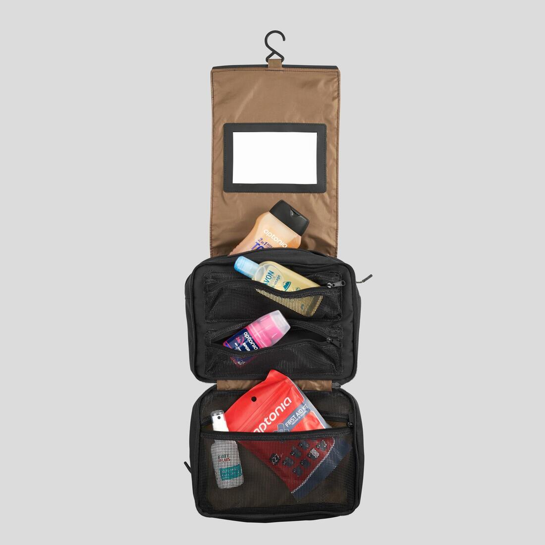 Bolsa de baño TRAVEL negro - Image 3