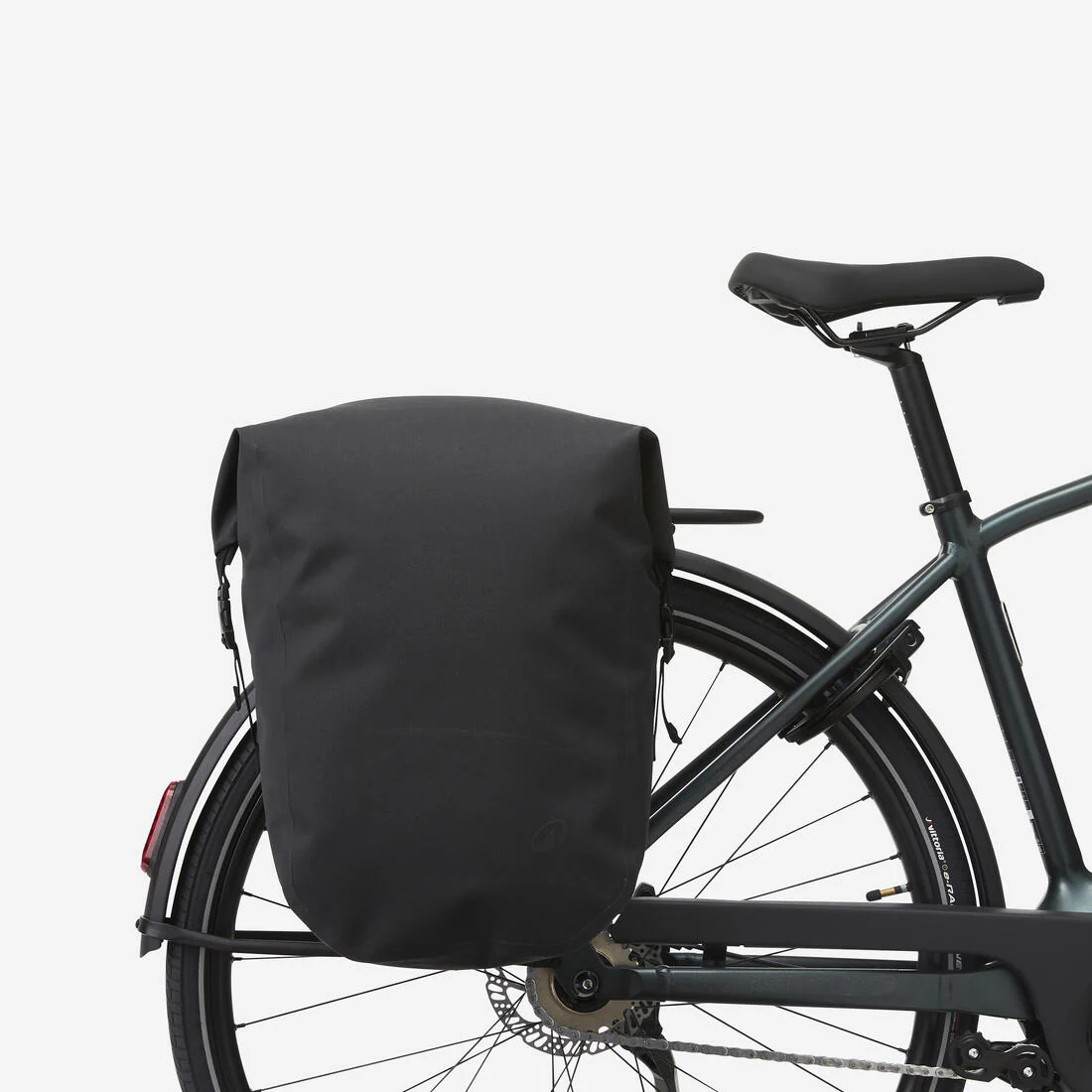 Bolsa de bicicleta impermeable negra de 27 L 900 - Image 3