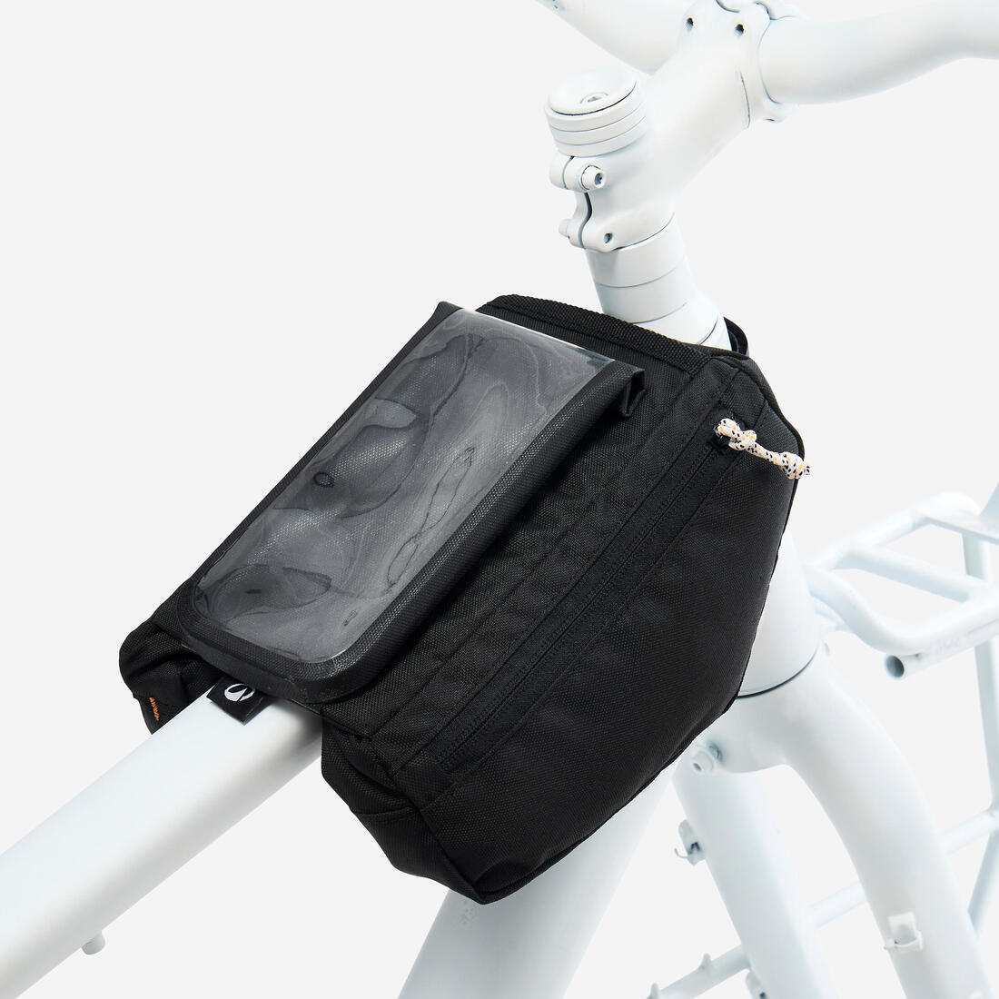 Bolsa de cuadro para bicicleta ACTV 2 x 1 para smartphone negra 100 - Image 3