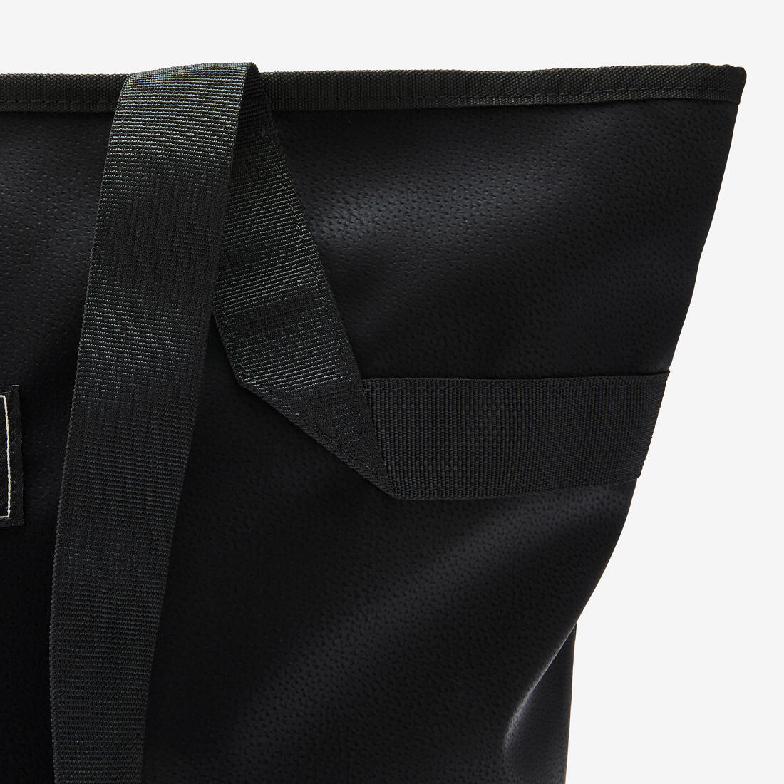 Bolsa de deporte efecto piel texturizada 25 L negro - Image 3