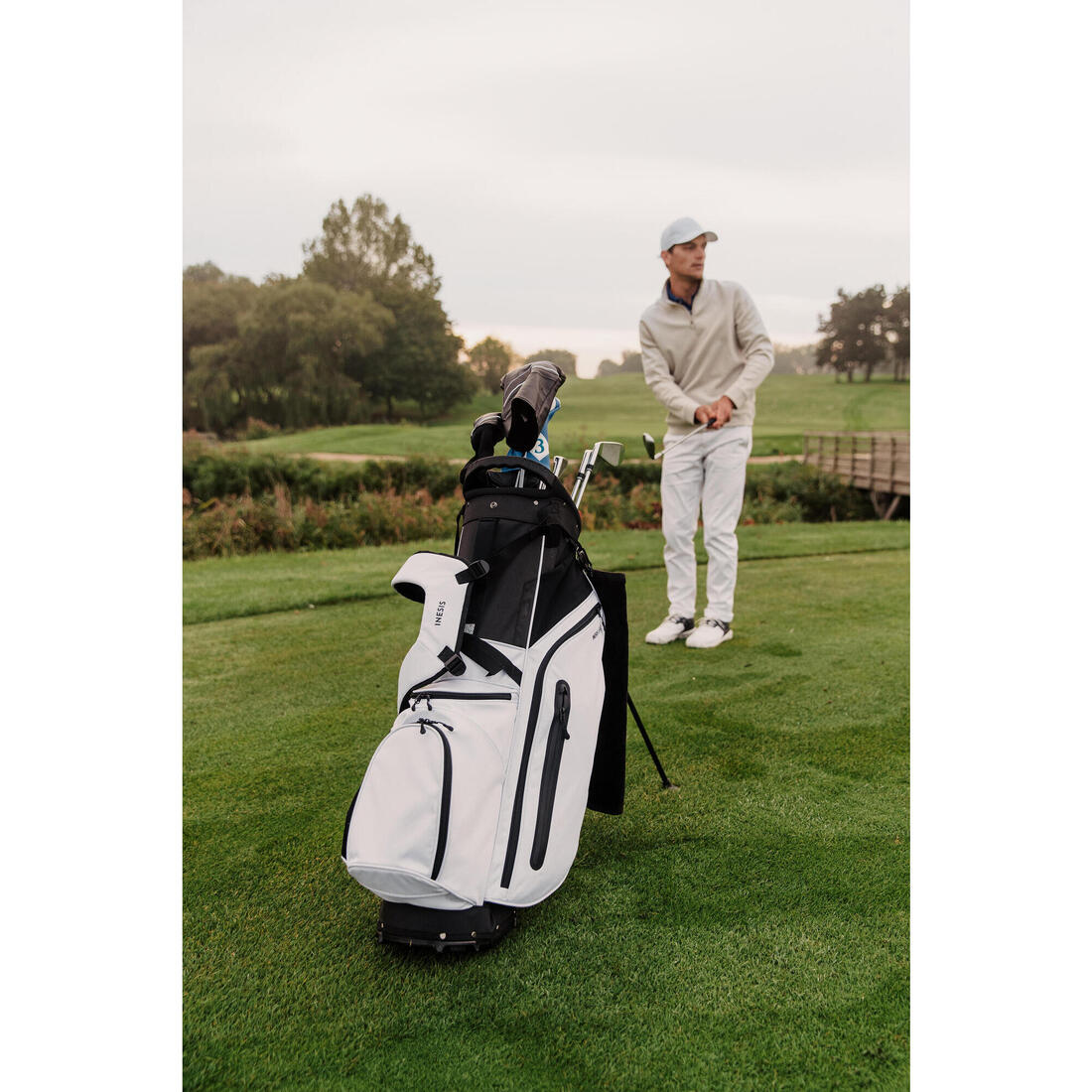 Bolsa de golf con tripié blanca Inesis Light - Image 30