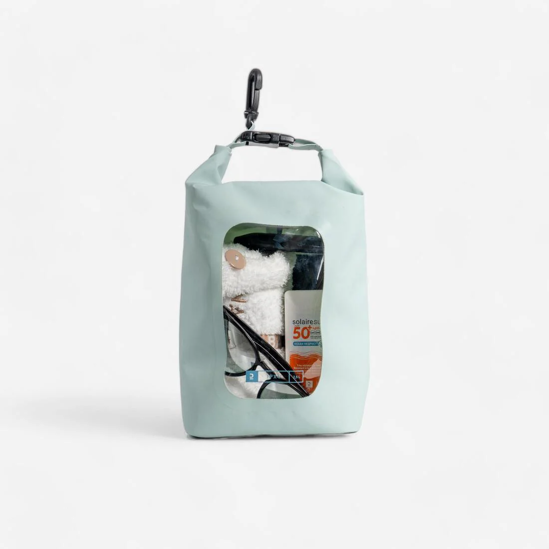 Bolsa de natación impermeable de 2.5 L con ventana (IPX6)