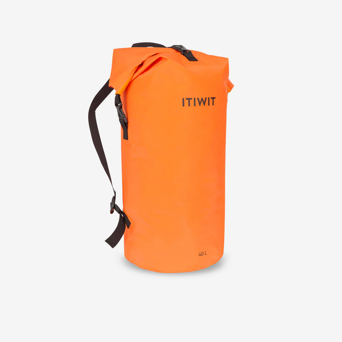 Bolsa de natación impermeable IPX6 de 40 L naranja