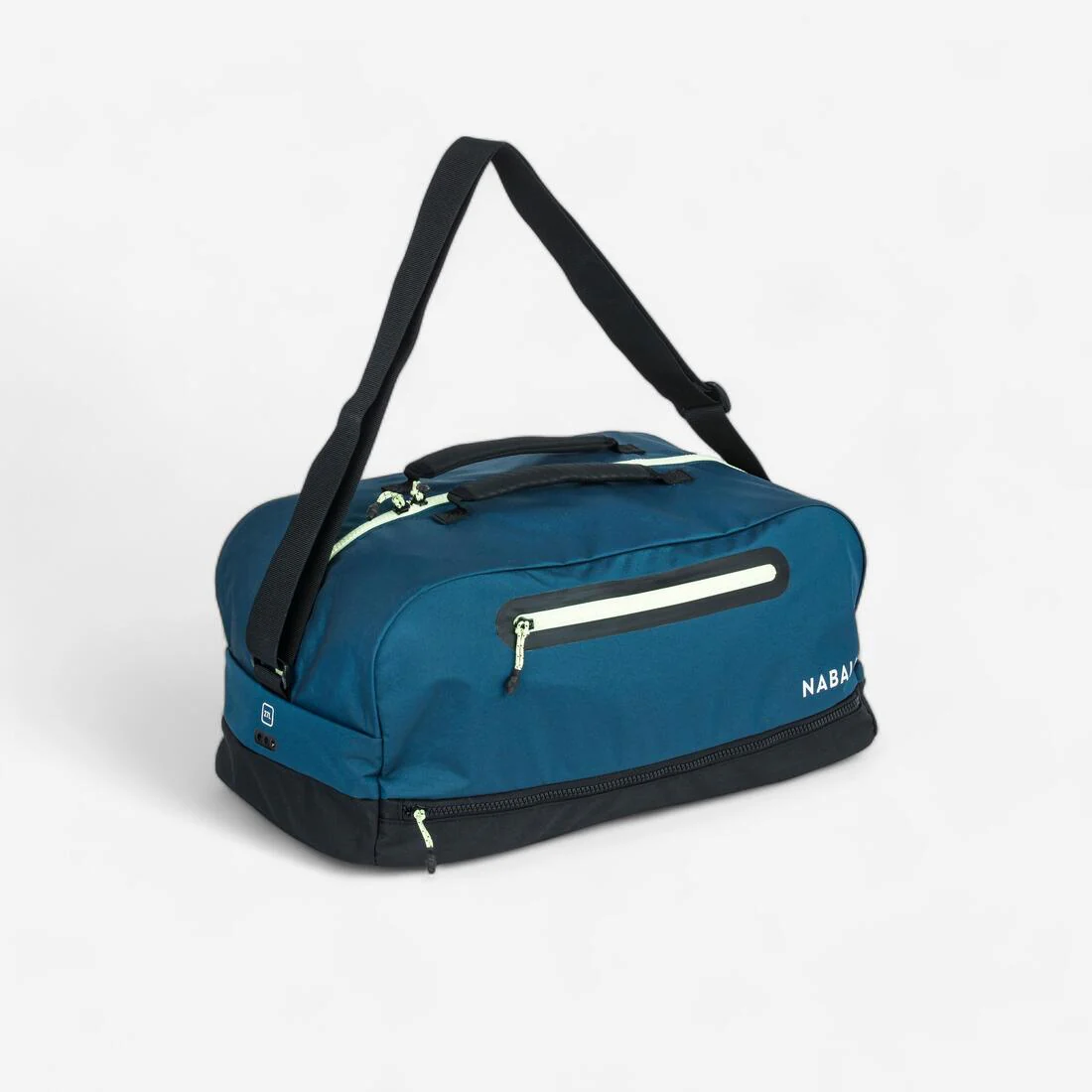 Bolsa de natación tipo duffle bag de 27 L gris con