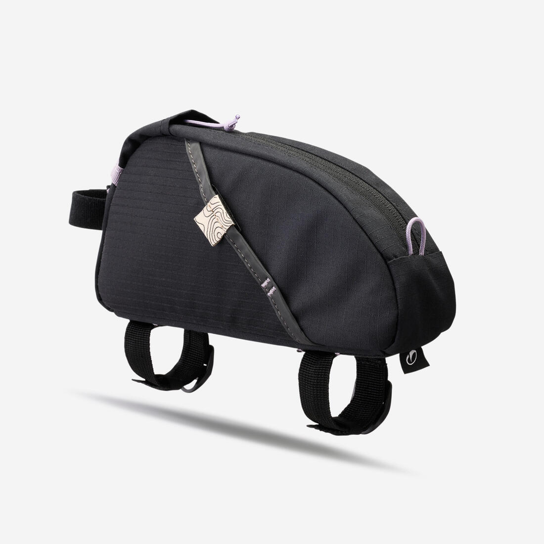 Bolsa de tubo superior para bicicleta negra de 1.5 litros Bikepacking ADVT 500 - Image 3