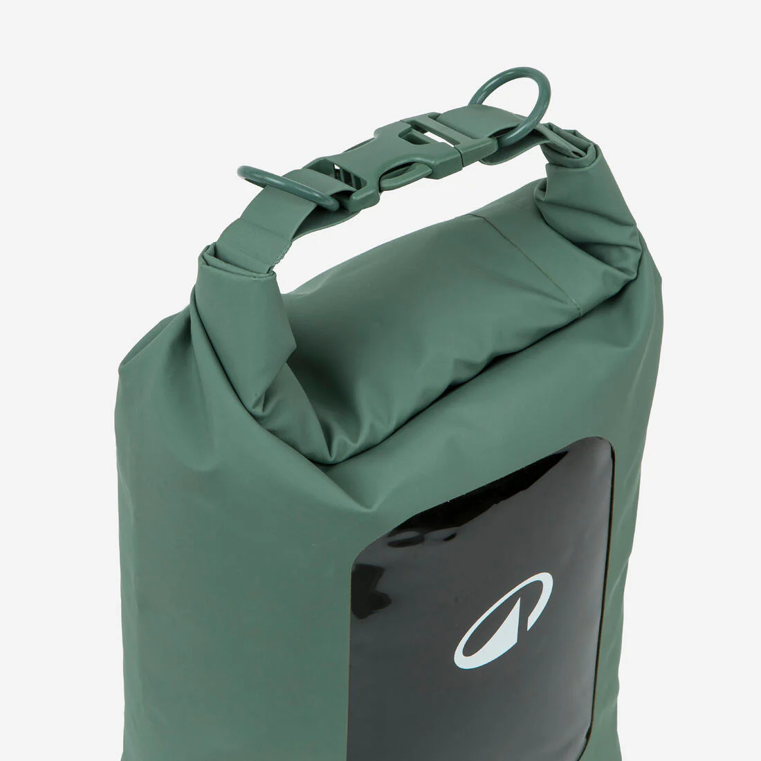 Bolsa petate de surf estanca con ventana de visibilidad con IPX6 verde de 5 L - Image 4