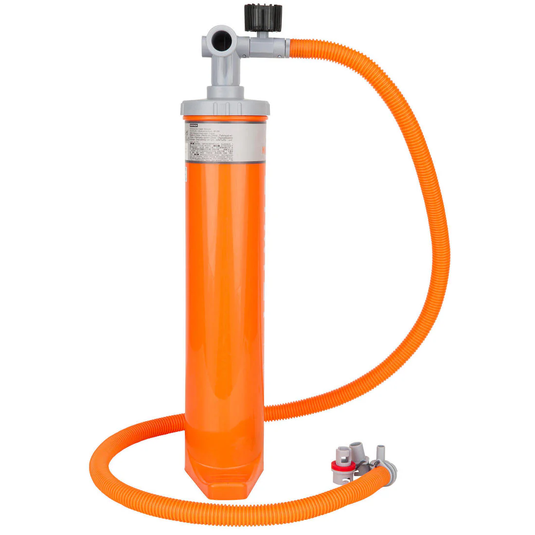 Bomba Mano Kayak Naranja Doble Acción Baja Presión 1-8 Psi 2 X 2.6 L - Image 2
