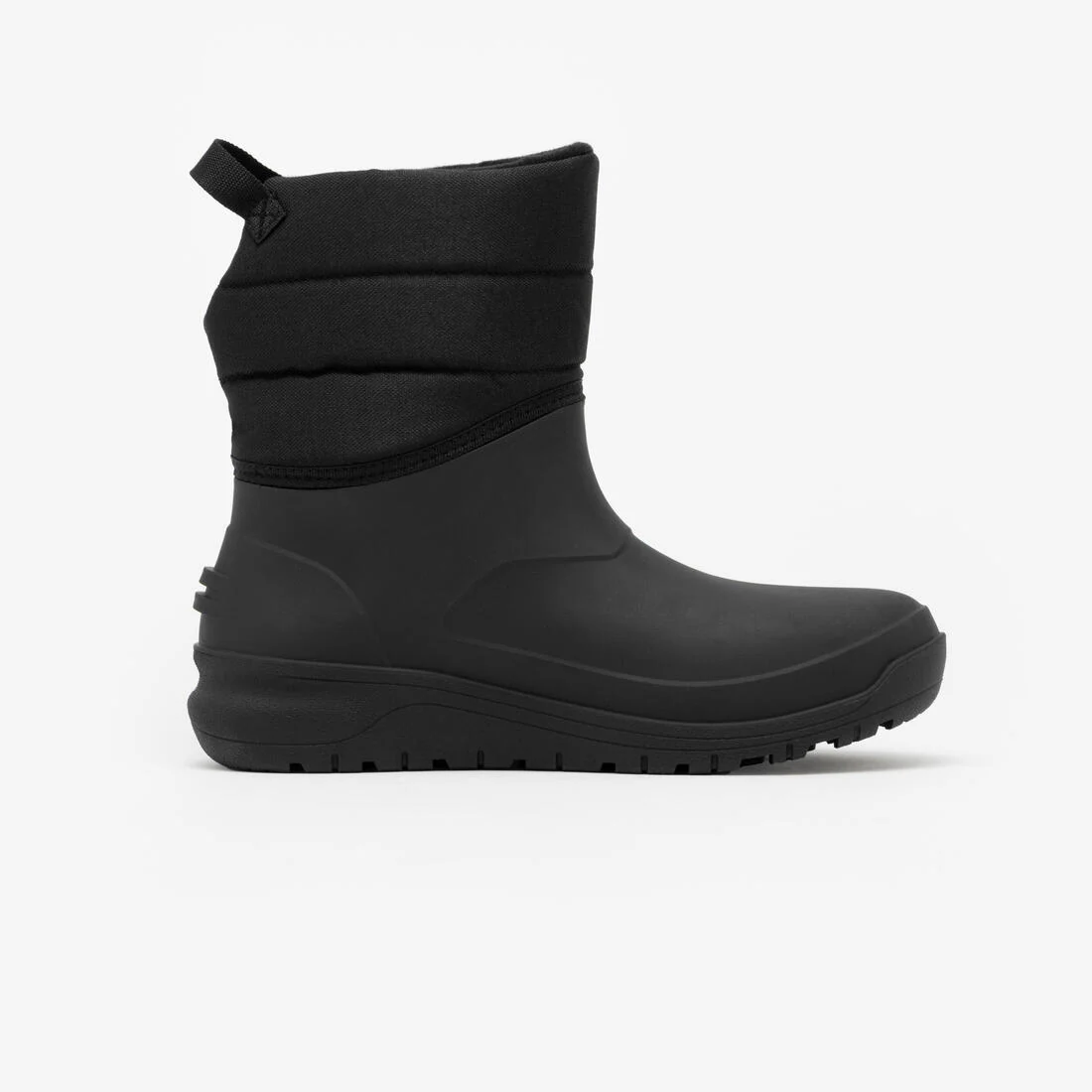 Botas cálidas de senderismo nieve impermeables mujer, NH100 Mid negro - Image 5