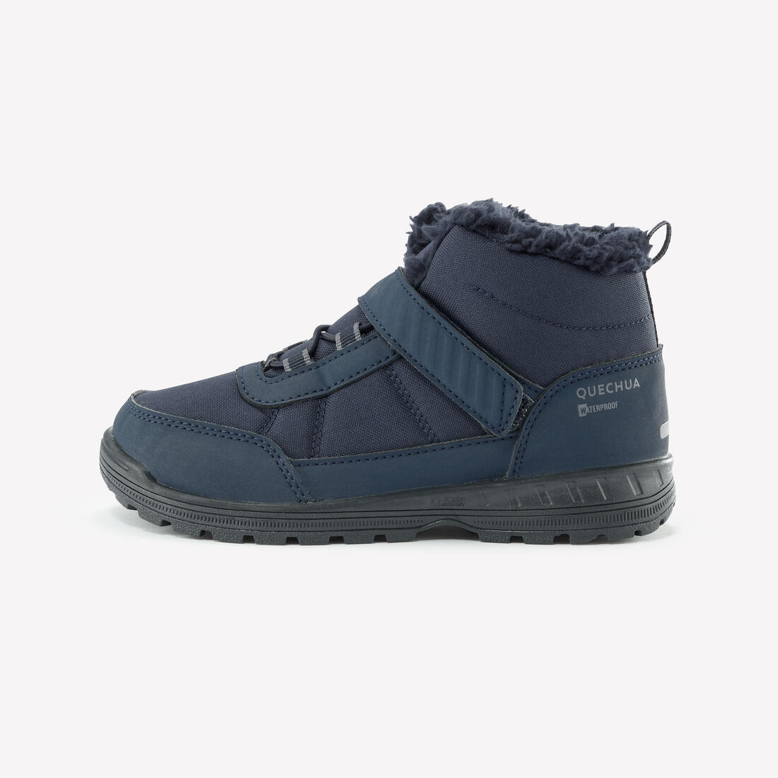 Botas cálidas impermeables de senderismo tira autoadherente - niños 24-34 - Image 2