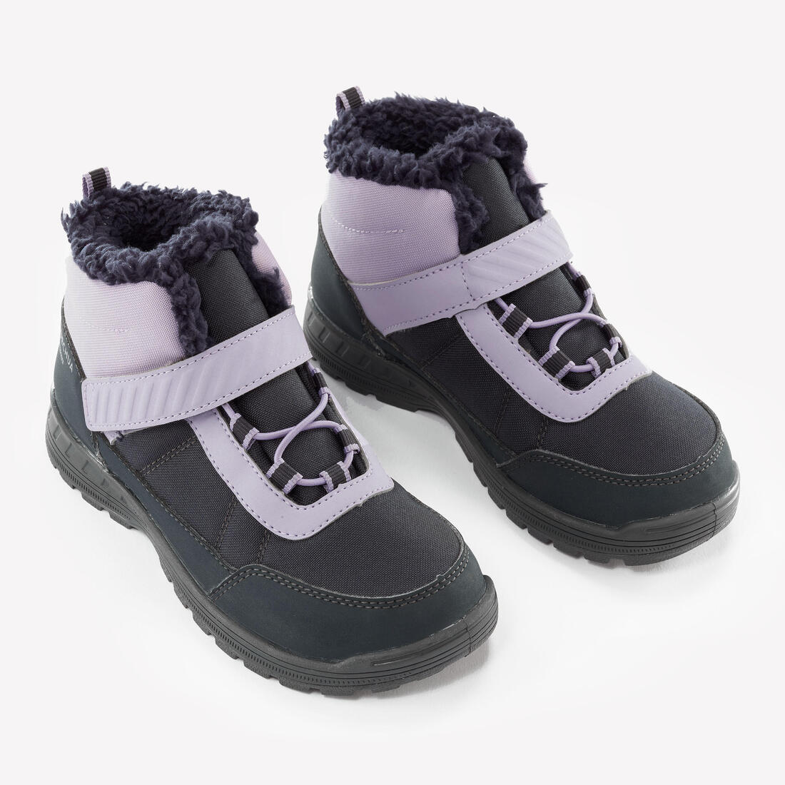 Botas cálidas impermeables de senderismo tira autoadherente - niños 24-34 - Image 3