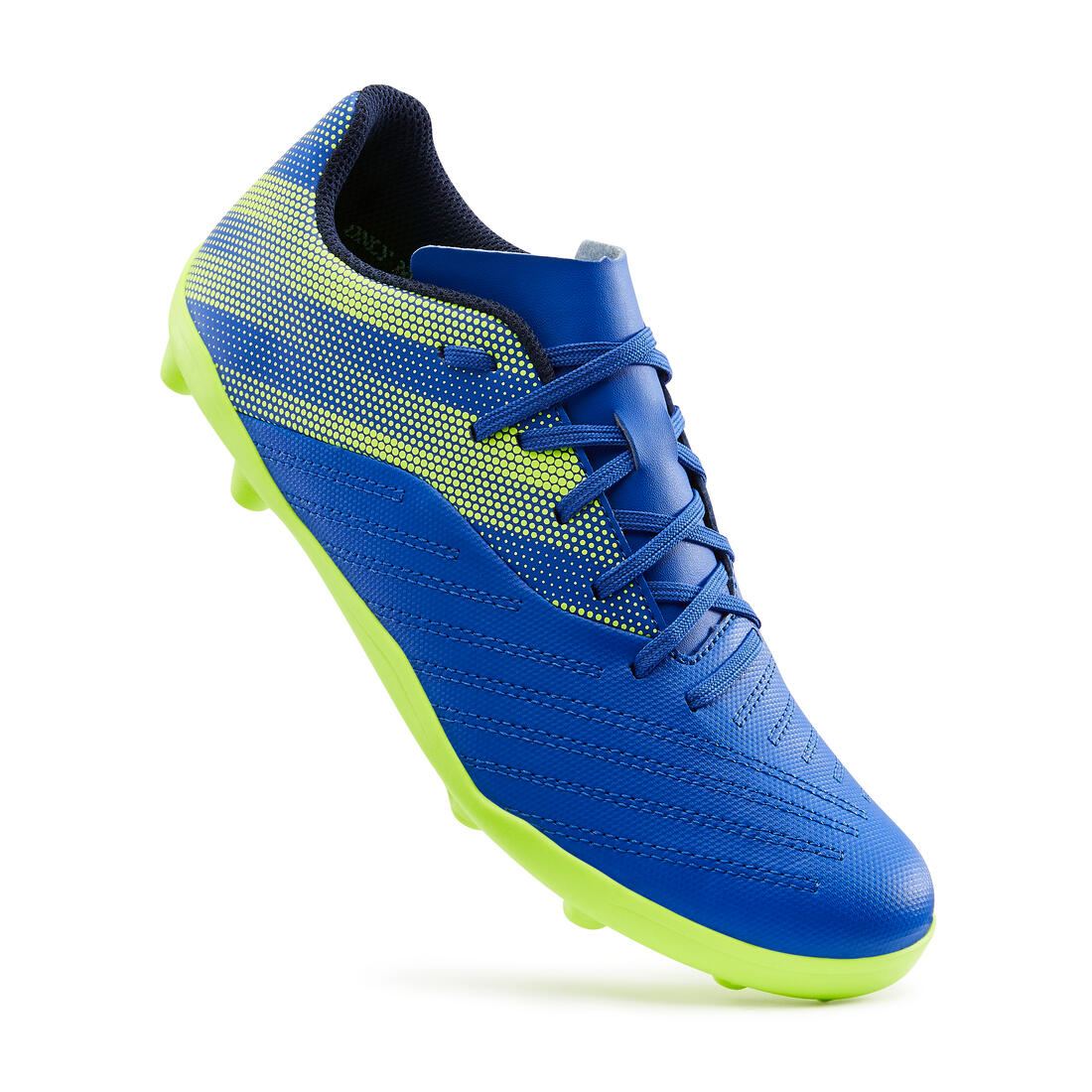 Botas de fútbol Niños Kipsta Agility 140 FG burdeos naranja azul - Image 3