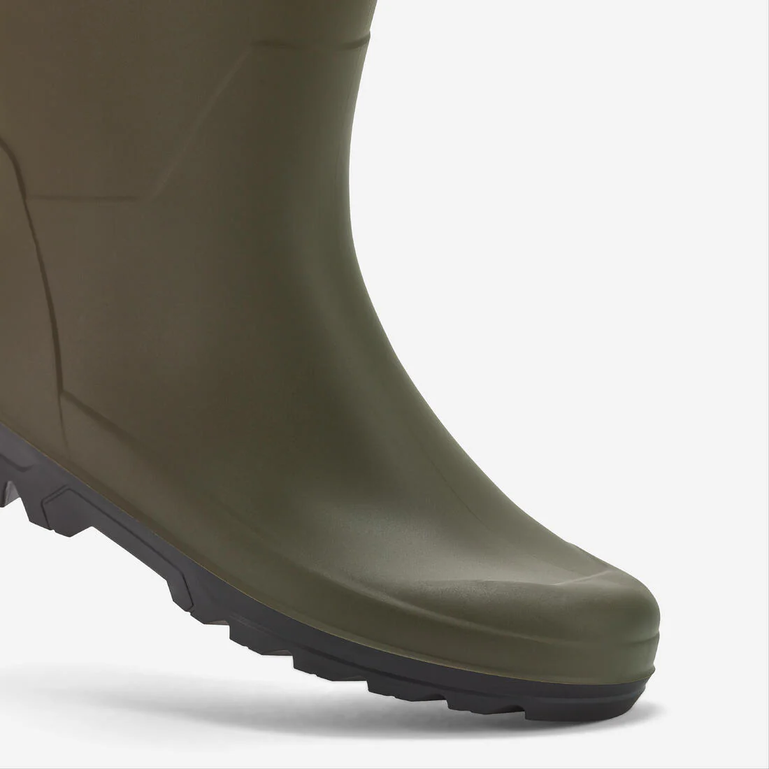 Botas de lluvia cortas, ligeras e impermeables para adulto Solognac Land 100 - Image 3