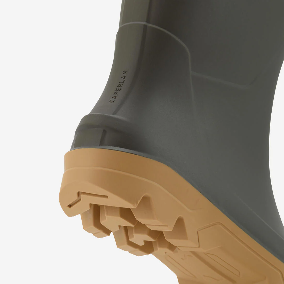 Botas de lluvia impermeables verdes para adulto Land 100 - Image 2