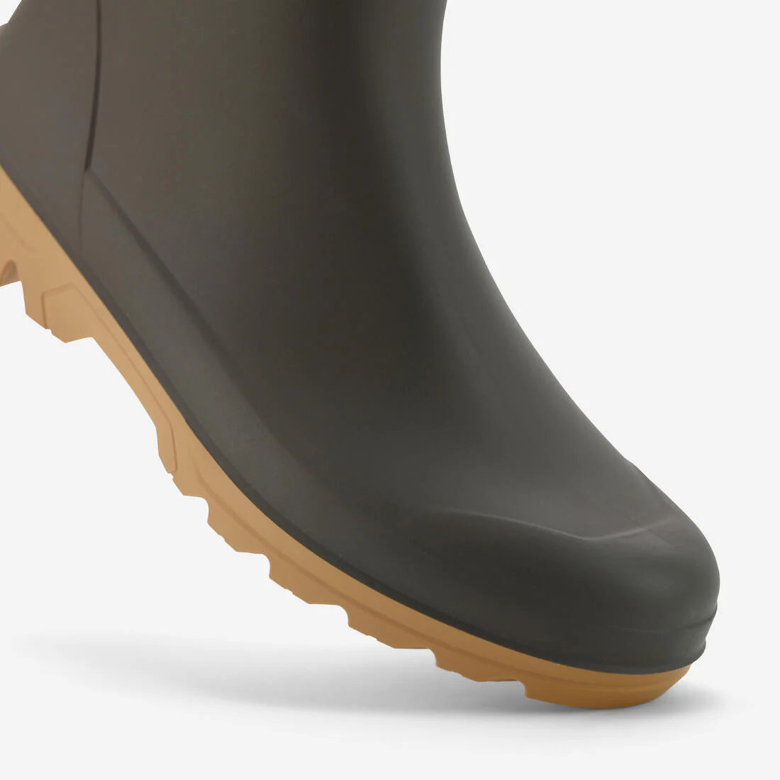 Botas de lluvia impermeables verdes para adulto Land 100 - Image 6