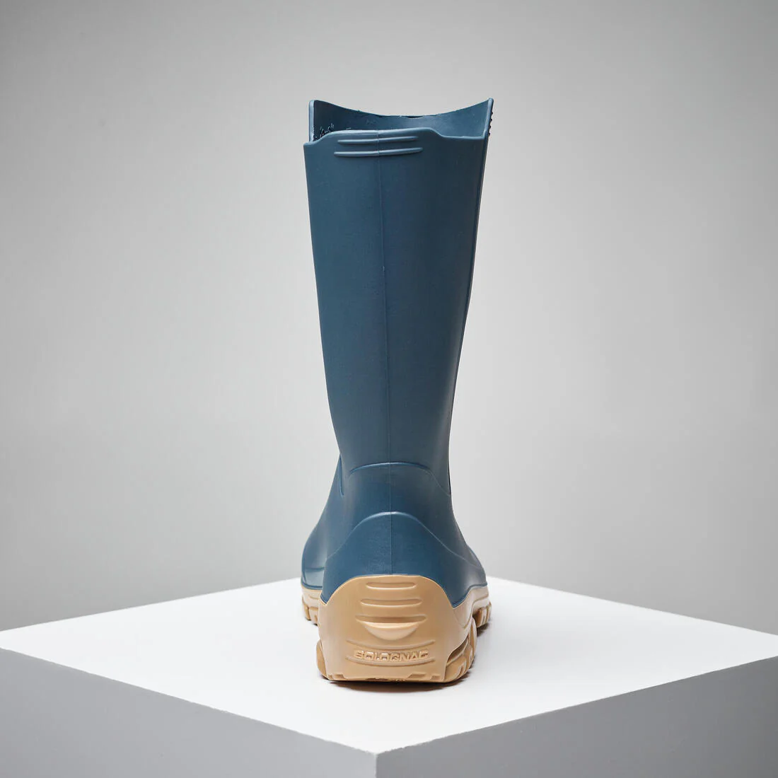 Botas de lluvia negras para mujer Solognac 100 - Image 8