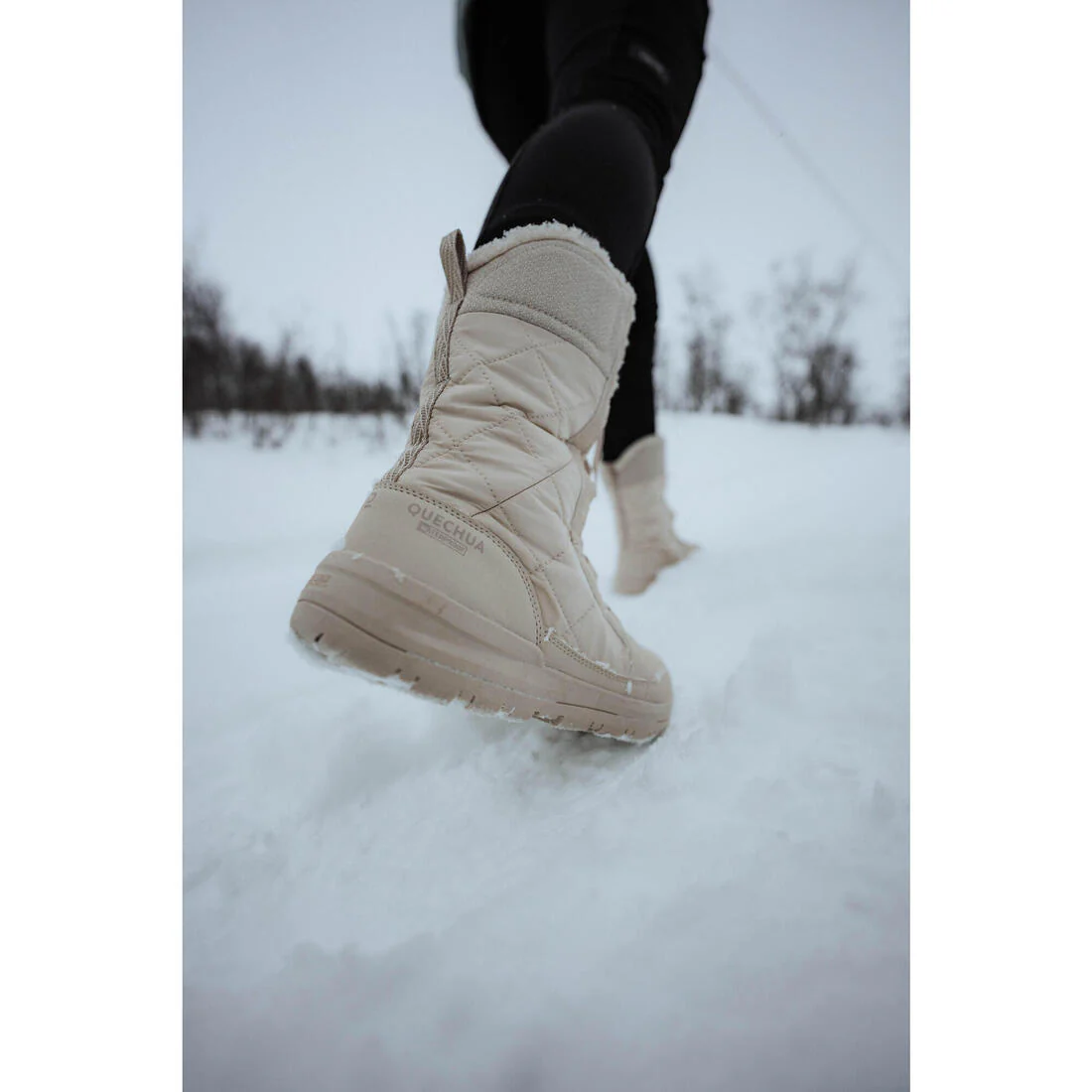 Botas de nieve altas, cálidas e impermeables para mujer NH500 - Image 26